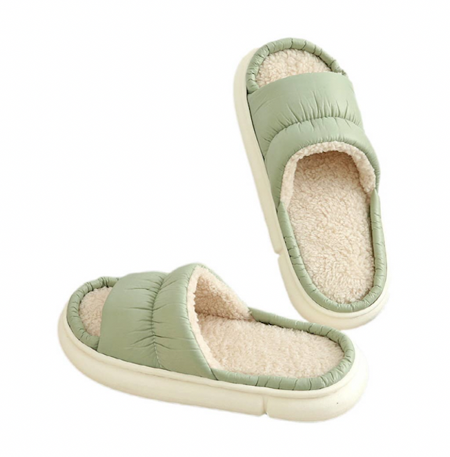 Puffer Slipper Slides